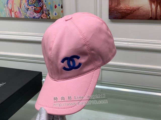 Chanel新品女士帽子 香奈兒立體刺繡鴨舌帽棒球帽  mm1723